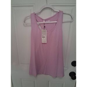 Adidas Unisex lavender sleeve less sz large races back Nwt tank top unused